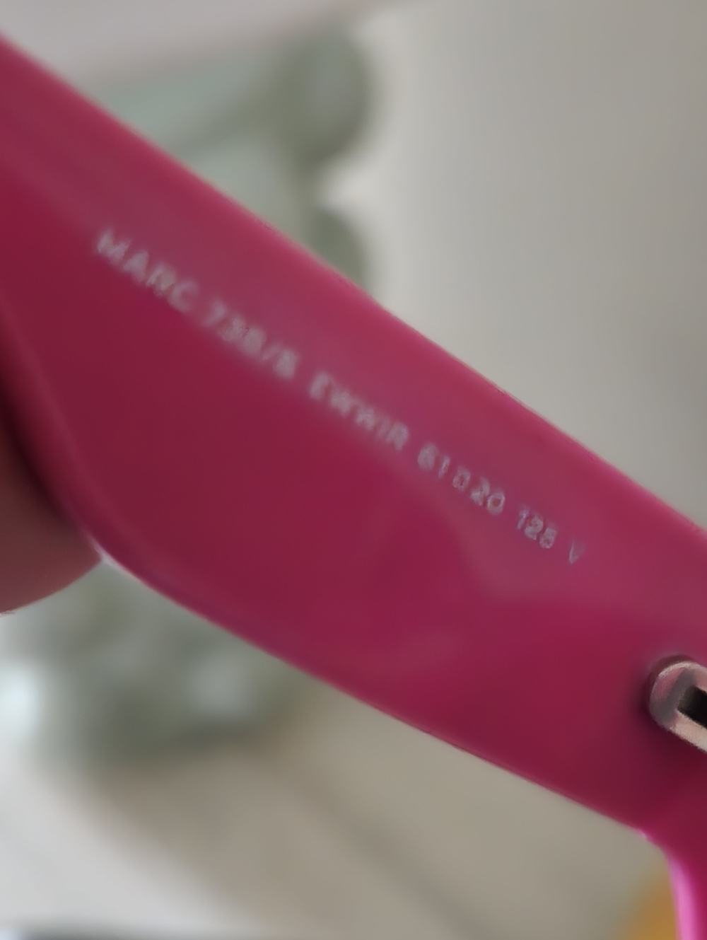 NWT Marc Jacobs Sunglasses MARC-738-S - EWW/IR - Fuchsia and black - Picture 6 of 9
